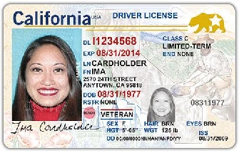 california real id star ion driver's license