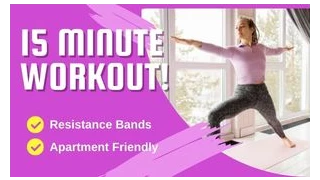 free printable 15 minute resistance band workout pdf w pictures