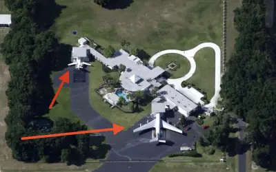 John Travolta’s Unbelievable Airport House! (Pics & Videos)