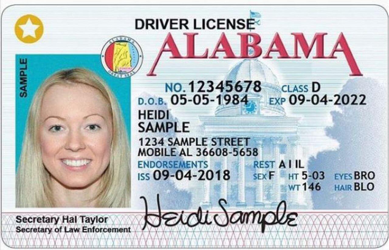 Need A Gold Star On Your Alabama Driver’s License To Fly? (AL REAL ID)
