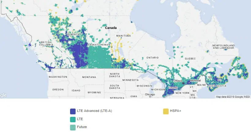 bell coverage map