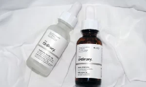 bottles on a bed - CAn i bring hyaluronic acid on a plane?
