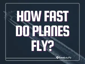 A commercial plane flying fast at Altitude - How fast do planes fly?
