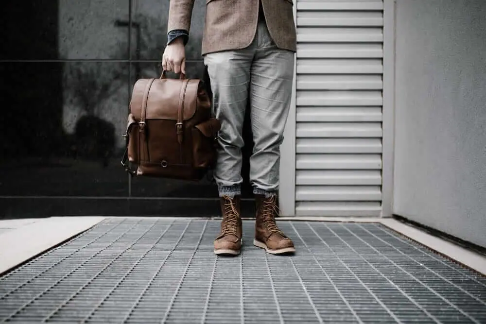 Man with Suitcase