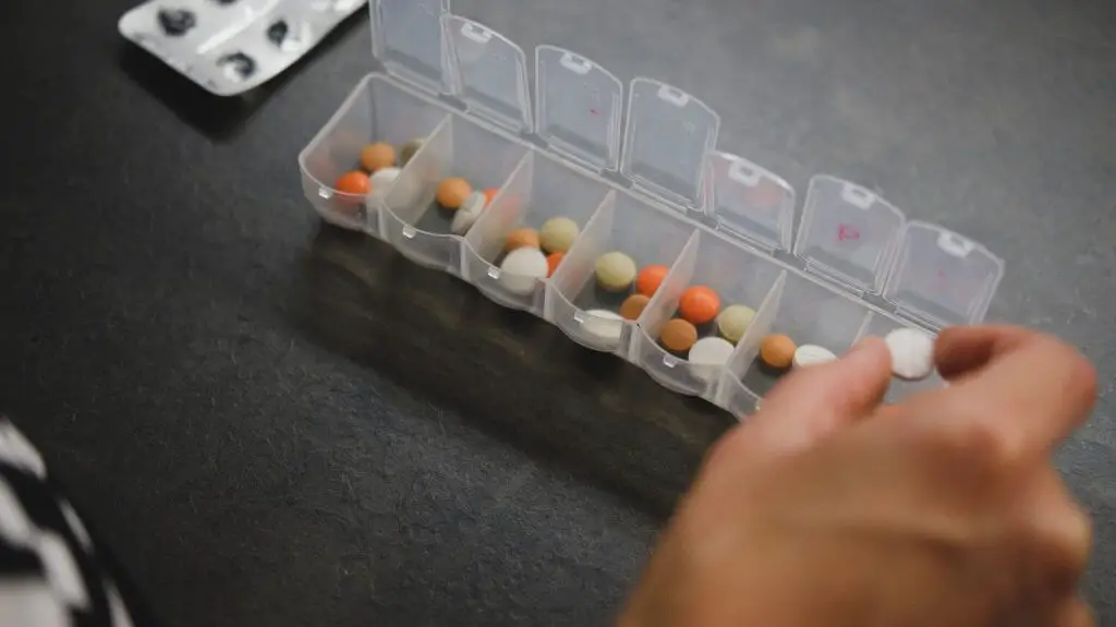 Do Pills Have To Be In Original Bottles When Flying   Pills In Pill Reminder Container Edited 1024x575 